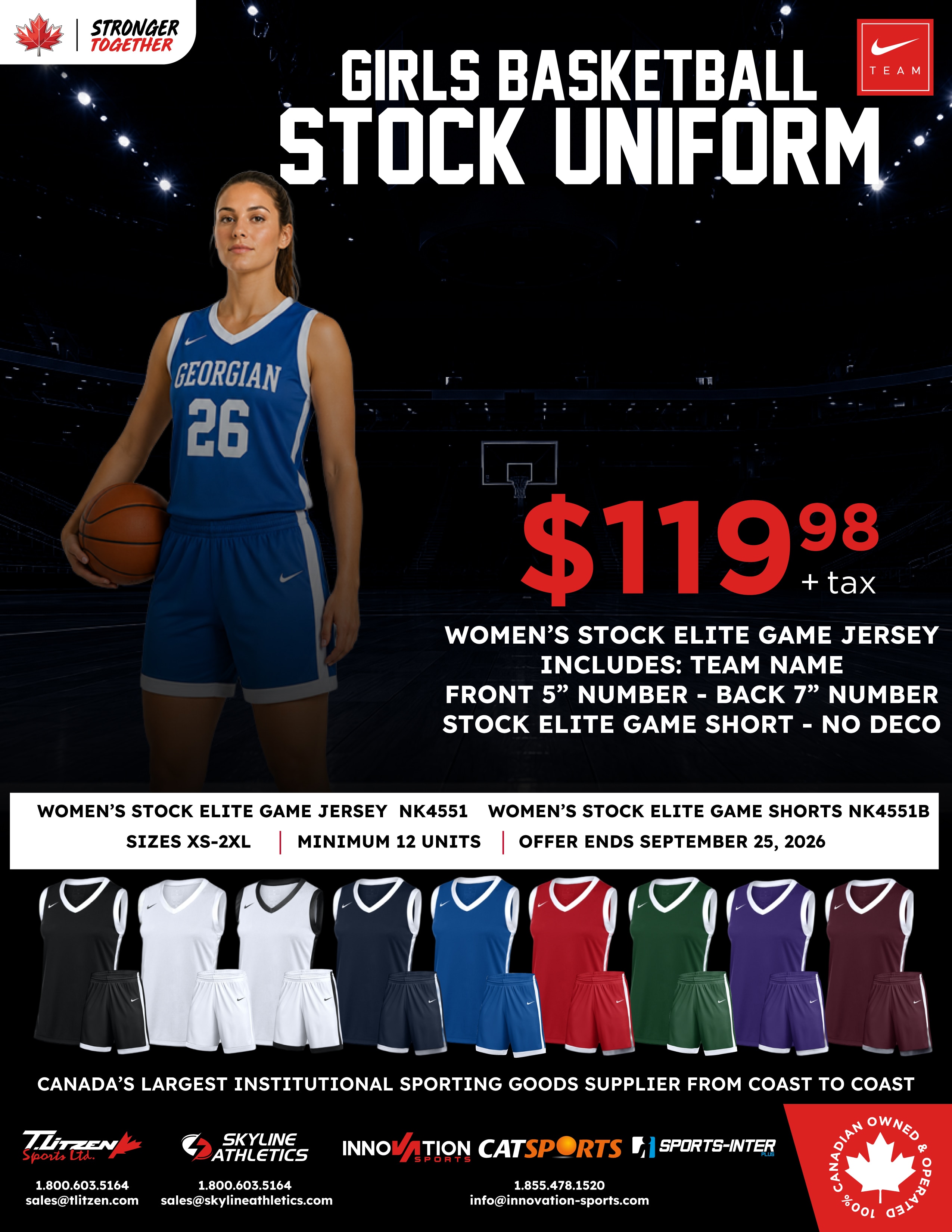 women's Basketball Uniform Feature
