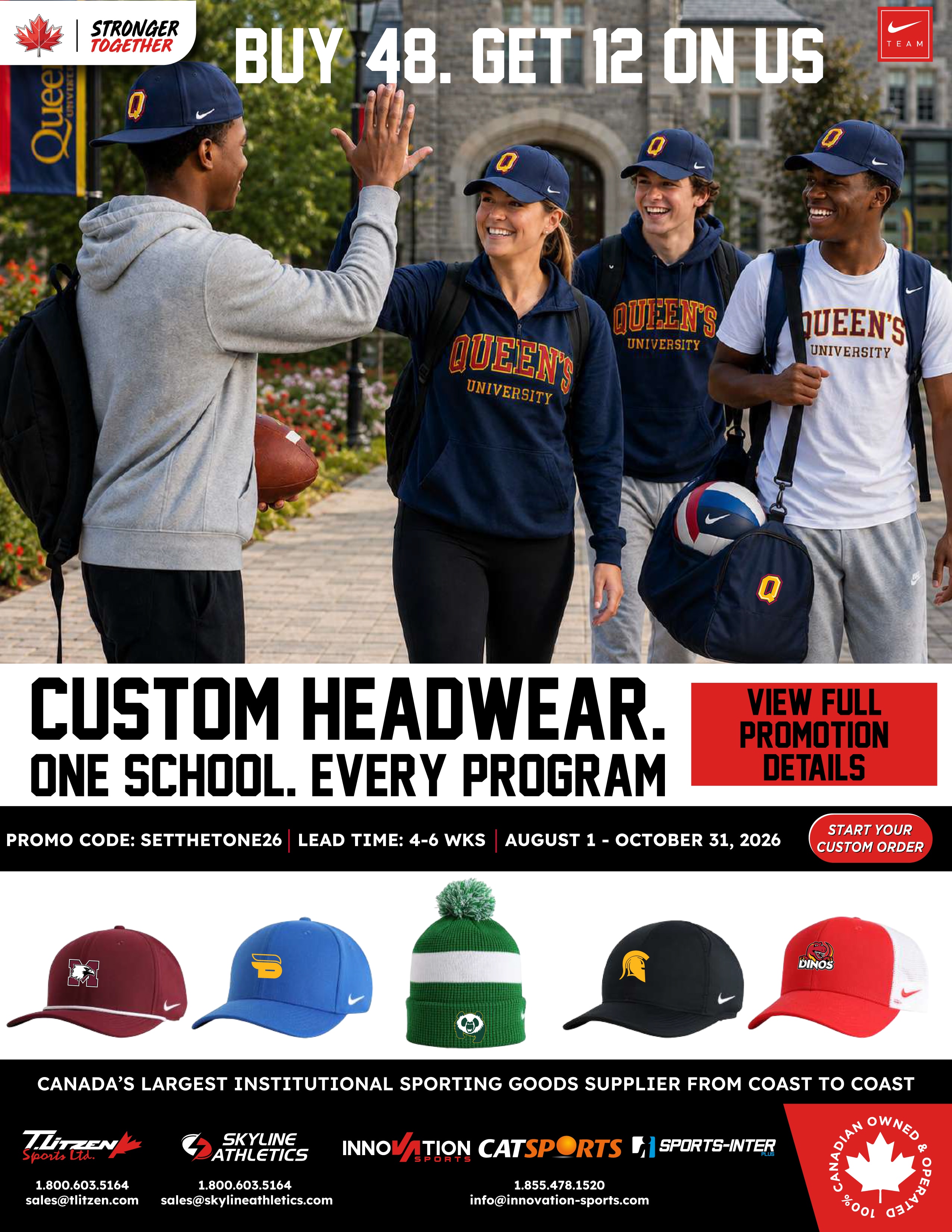 Custom Headwear Promo