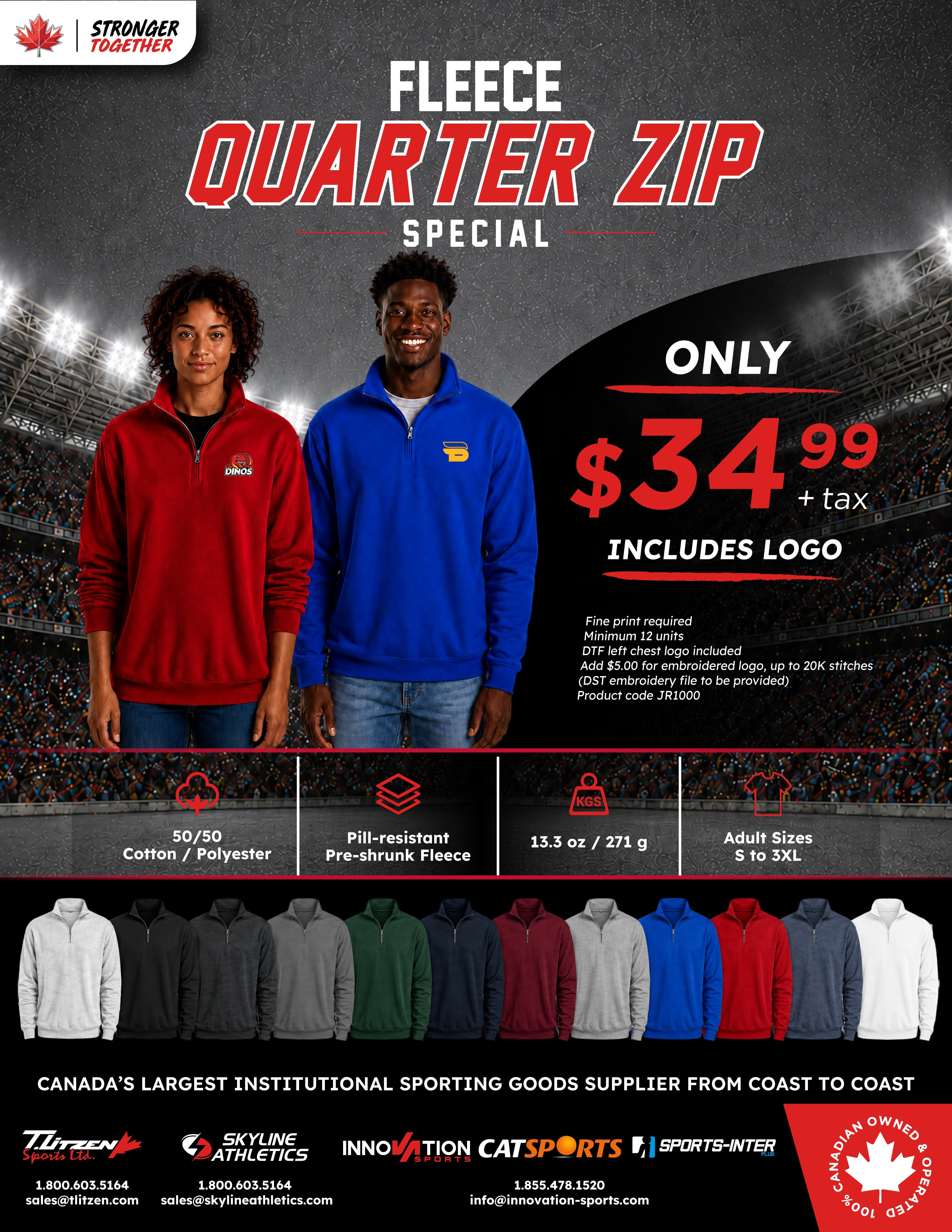 Nike Quarterzip Promo